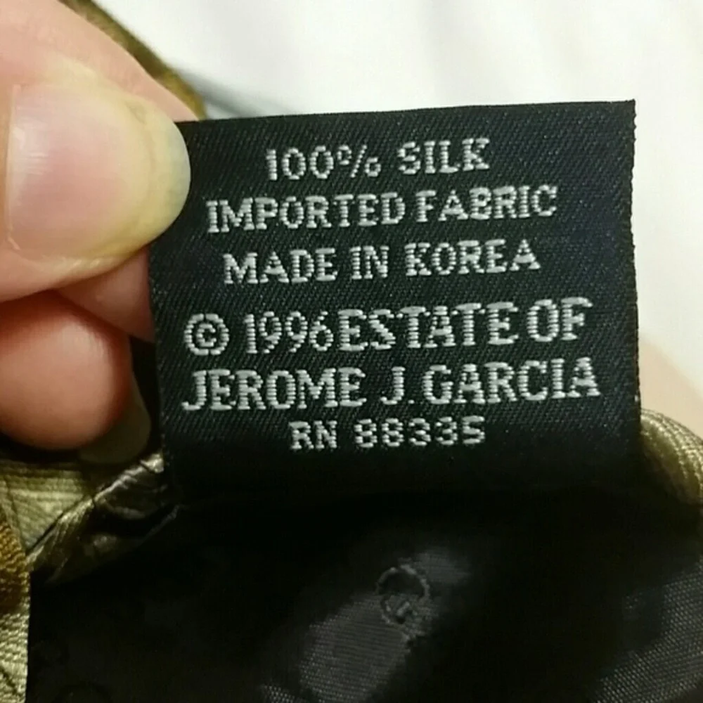 J Garcia 100% SILK Tie